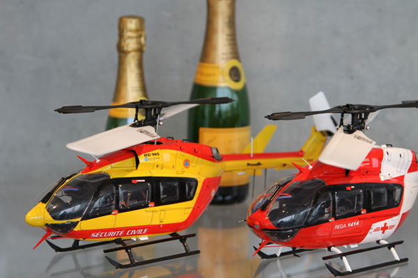 Hirobo 0312-918 SRB EC145 Kit – 72MHz (No Battery & Charger