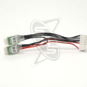 SHS Dual Charging Cable for Tahmazo T6B Lithium Balancer - 2S x 2