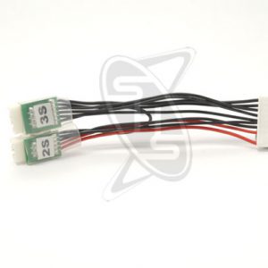 SHS Dual Charging Cable for Tahmazo T6B Lithium Balancer - 3S & 2S