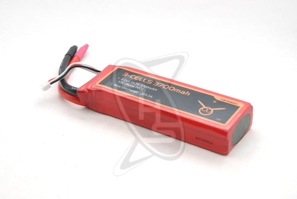 Tahmazo 3-Cells 3700mAh (55C) Lithium Polymer Battery