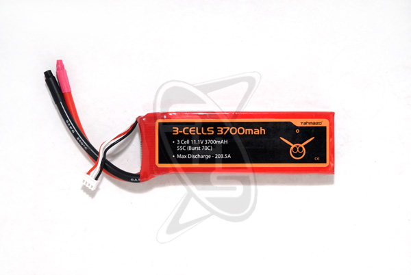 Tahmazo 3-Cells 3700mAh (55C) Lithium Polymer Battery - Image 3