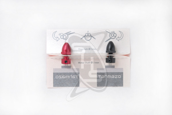 Tahmazo Multi-rotor CW & CCW Prop Adapters ((Ø3mm/Short Shaft)