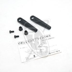 Tettra 2309 Ball Ends with Seat (pivot) Linkage Joint M3 (L) 45x10mm