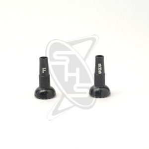 SHS Transmitter Sticks - Black (Futaba)