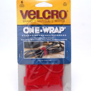Velcro One Wrap Strap 11" Red - 90475
