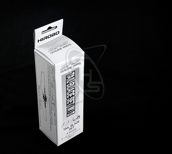 Hirobo 0302-117 SRB Tail Blade Set (W) II - Image 3