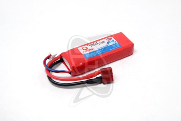 Yuntong 2-Cell 800mAh 50C LiPo Battery