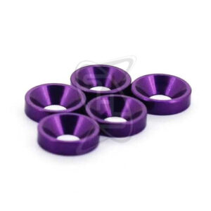 OMG M3 Aluminum Flat Washer – Violet